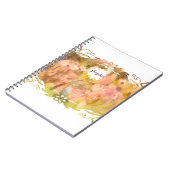 Whispers of Magic: Two Fairy Friends in a Garden Notizblock (Linke Seite)