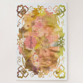 Whispers of Magic: Two Fairy Friends in a Garden Puzzle (Vertikal)