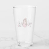 Whispers of Paris Petals Over the Eiffel A Butterf Glas (Rückseite)