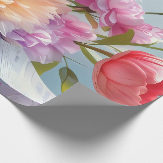 Whispers of Petals Geschenkpapier (Ecke)