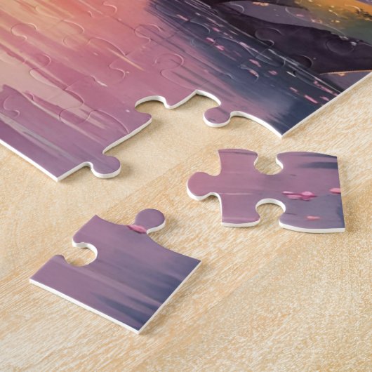 Whispers of Sakura at Sunset Puzzle (Seite)