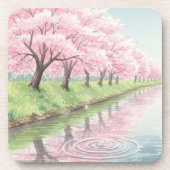 Whispers of Spring Getränkeuntersetzer (Vorderseite)