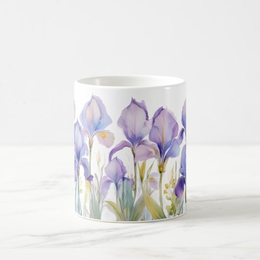Whispers of Spring – Iris Bloom II Mug Kaffeetasse (Mittel)