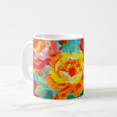 Whispers of Spring – Iris Bloom II Mug Kaffeetasse (Vorderseite Links)