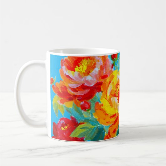 Whispers of Spring – Iris Bloom II Mug Kaffeetasse (Links)