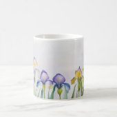 Whispers of Spring – Iris Bloom Mug Kaffeetasse (Mittel)