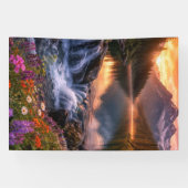 Whispers of the Alpine Sunset Banner (Horizontal)