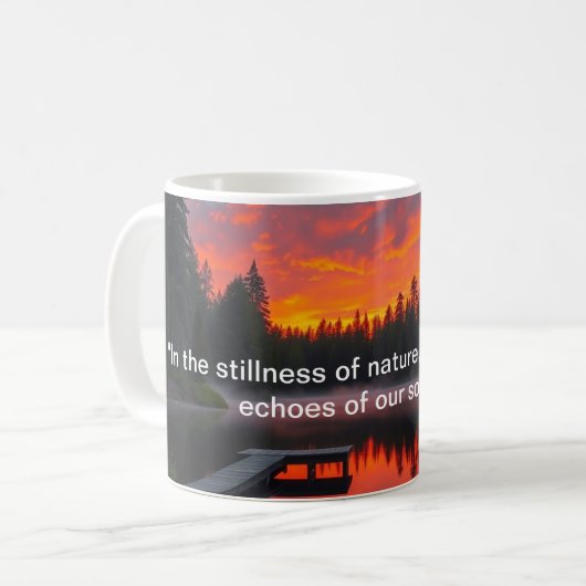 "Whispers of the Dawn" Kaffeetasse (Vorderseite Links)