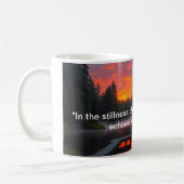 "Whispers of the Dawn" Kaffeetasse (Links)