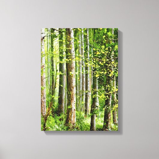 Whispers of the Enchanted Forest Leinwanddruck (Vorderseite)