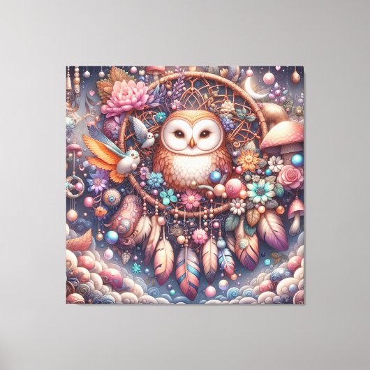 Whispers of the Enchanted Forest Leinwanddruck (Vorderseite)