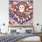 Whispers of the Enchanted Forest Leinwanddruck (Insitu (Schlafzimmer))