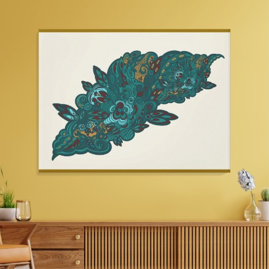 whispers of the Lily Leinwanddruck (Insitu (Wohnzimmer))