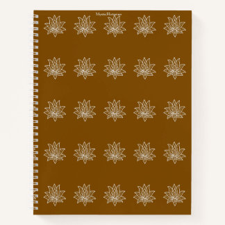 Whispers of the Lotus Notebook Notizblock