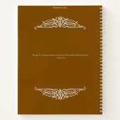 Whispers of the Lotus Notebook Notizblock (Rückseite)