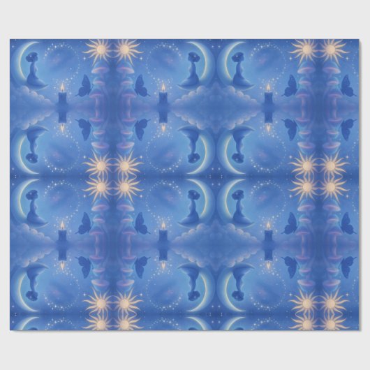 Whispers Of The Moon Geschenkpapier (Flach)