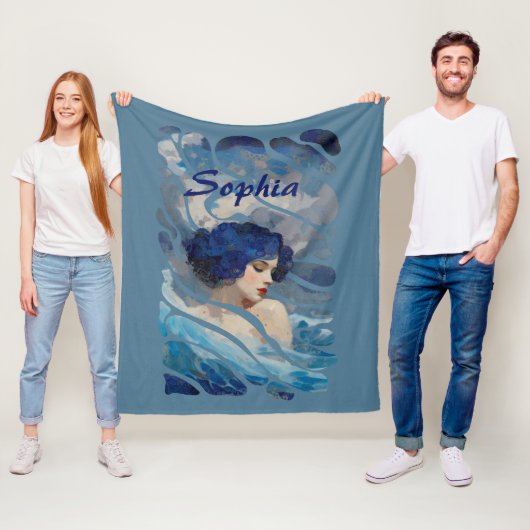 Whispers of the Ocean Goddess Fleecedecke (Beispiel)