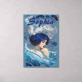 Whispers of the Ocean Goddess Leinwanddruck (Vorderseite)