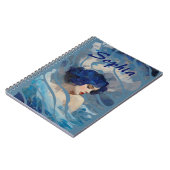 Whispers of the Ocean Goddess Notizblock (Linke Seite)