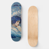 Whispers of the Ocean Goddess Skateboard (Vorderseite)