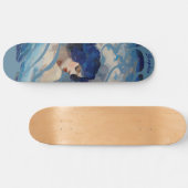 Whispers of the Ocean Goddess Skateboard (Horizontal)