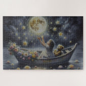 Whispers of the Sea at Sunset Puzzle (Horizontal)