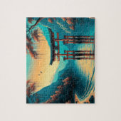 "Whispers of Tranquility: The Spirit Gate" Puzzle (Vertikal)