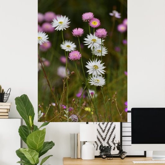 Whispers of Wildflowers Poster (Heimbüro)