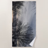 Whispers of Winter Strandtuch (Vorderseite)