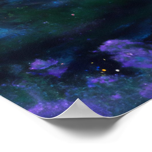 Whisperwild: Mondblütenstrahlung Poster (Ecke)