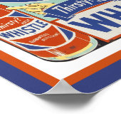 Whistle Soda Pop-Werbung in den 50er Jahren Poster (Ecke)