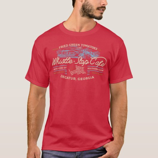 Whistle Stop Cafe Junge T-Shirt (Vorderseite)