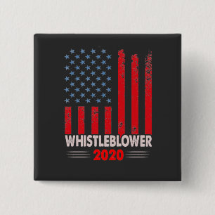 WHISTLEBLOWER 2020 BUTTON. BUTTON
