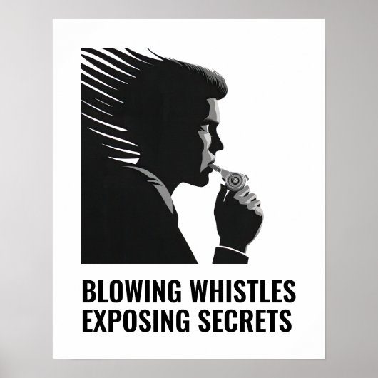 Whistleblower Poster (Vorne)
