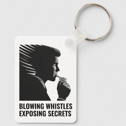 Whistleblower Schlüsselanhänger (Rückseite)