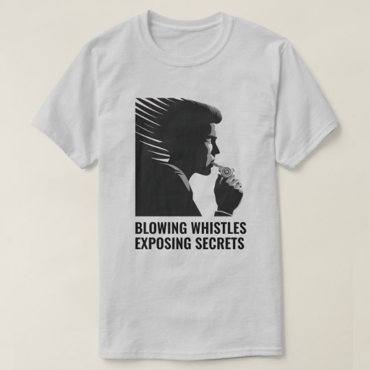 Whistleblower T-Shirt (Design vorne)