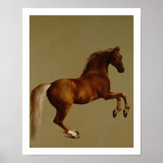 Whistlejacke Race Horse von George Stubbs Poster (Vorne)