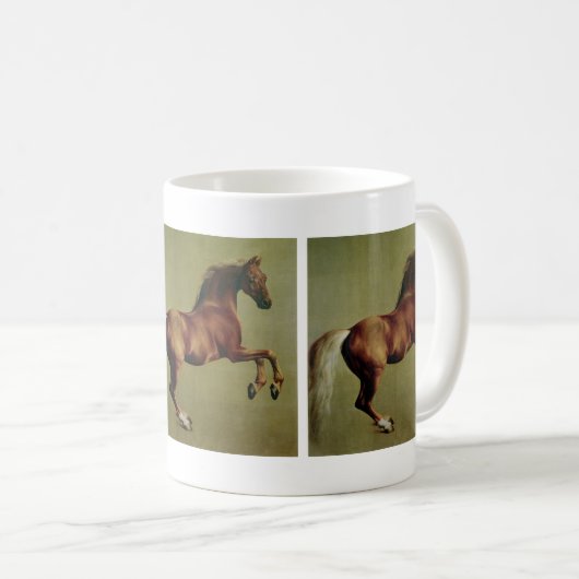 Whistlejacket durch George Stubbs Kaffeetasse (VorderseiteRechts)