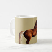 Whistlejacket horse by George Stubbs Kaffeetasse (Vorderseite Links)