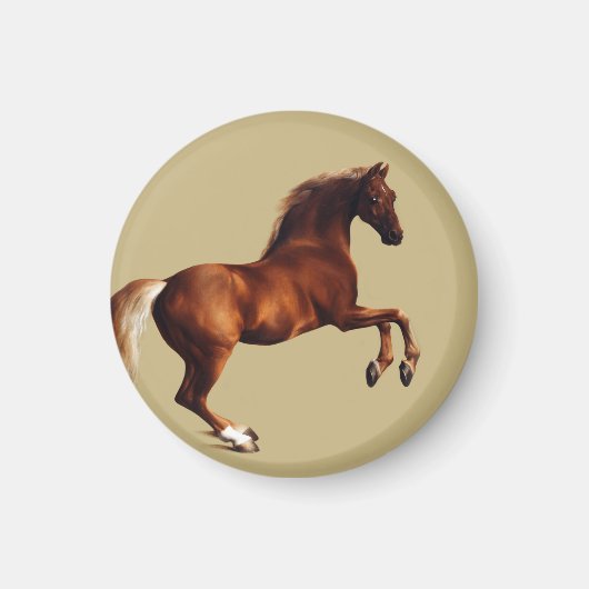 Whistlejacket horse by George Stubbs Magnet (Vorne)
