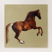 Whistlejacket horse by George Stubbs Puzzle (Vertikal)