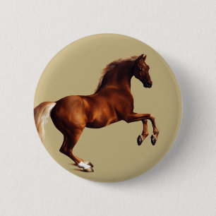 Whistlejacket-Pferd von George Stubbs Button