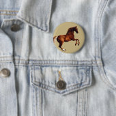 Whistlejacket-Pferd von George Stubbs Button (Beispiel)
