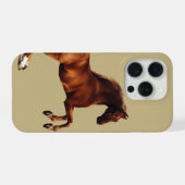 Whistlejacket-Pferd von George Stubbs iPhone Hülle (Rückseite (Horizontal))