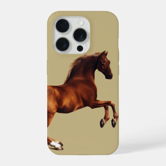 Whistlejacket-Pferd von George Stubbs iPhone Hülle (Rückseite)
