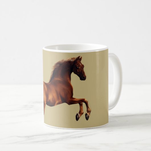 Whistlejacket-Pferd von George Stubbs Kaffeetasse (VorderseiteRechts)
