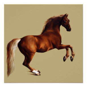 Whistlejacket-Pferd von George Stubbs Poster