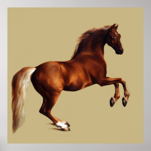 Whistlejacket-Pferd von George Stubbs Poster