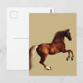 Whistlejacket-Pferd von George Stubbs Postkarte (Vorne/Hinten)