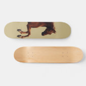 Whistlejacket-Pferd von George Stubbs Skateboard (Horizontal)